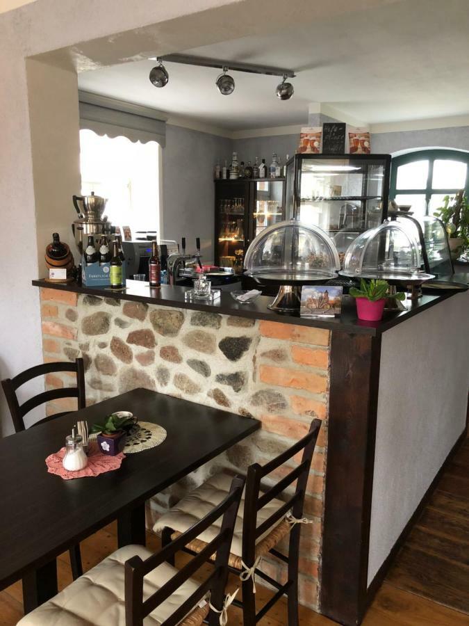 Alte Schule Cafe Und Pension Drehna Екстериор снимка